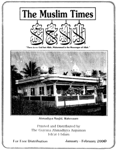 The Muslim Times (Magazine)