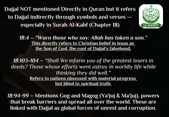 What does Quran say about Dajjal? | Lahore Ahmadiyya Movement | LA-Society | AAIIL Official Website