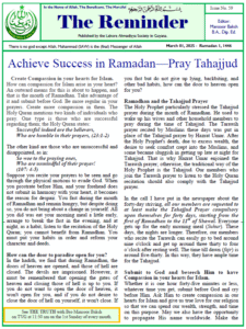 The Reminder (Newsletter)
