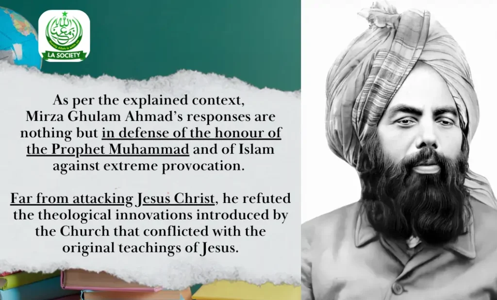 Proof MGA never insulted Jesus | Mirza Ghulam Ahmad | Lahore Ahmadiyya Movement | Lahore Ahmadiyya | Lahore Ahmadiyya Society | LA-Society | AAIIL Official Website