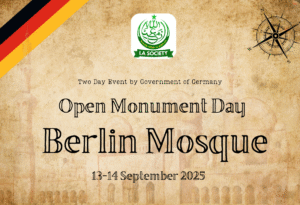 Open Monument Day – Berlin Mosque Germany – Ahmadiyya Anjuman Ishaat Islam Lahore – 13 Sep 2025