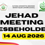 Jehad Meeting – Lesbeholden – 16 Aug 2026